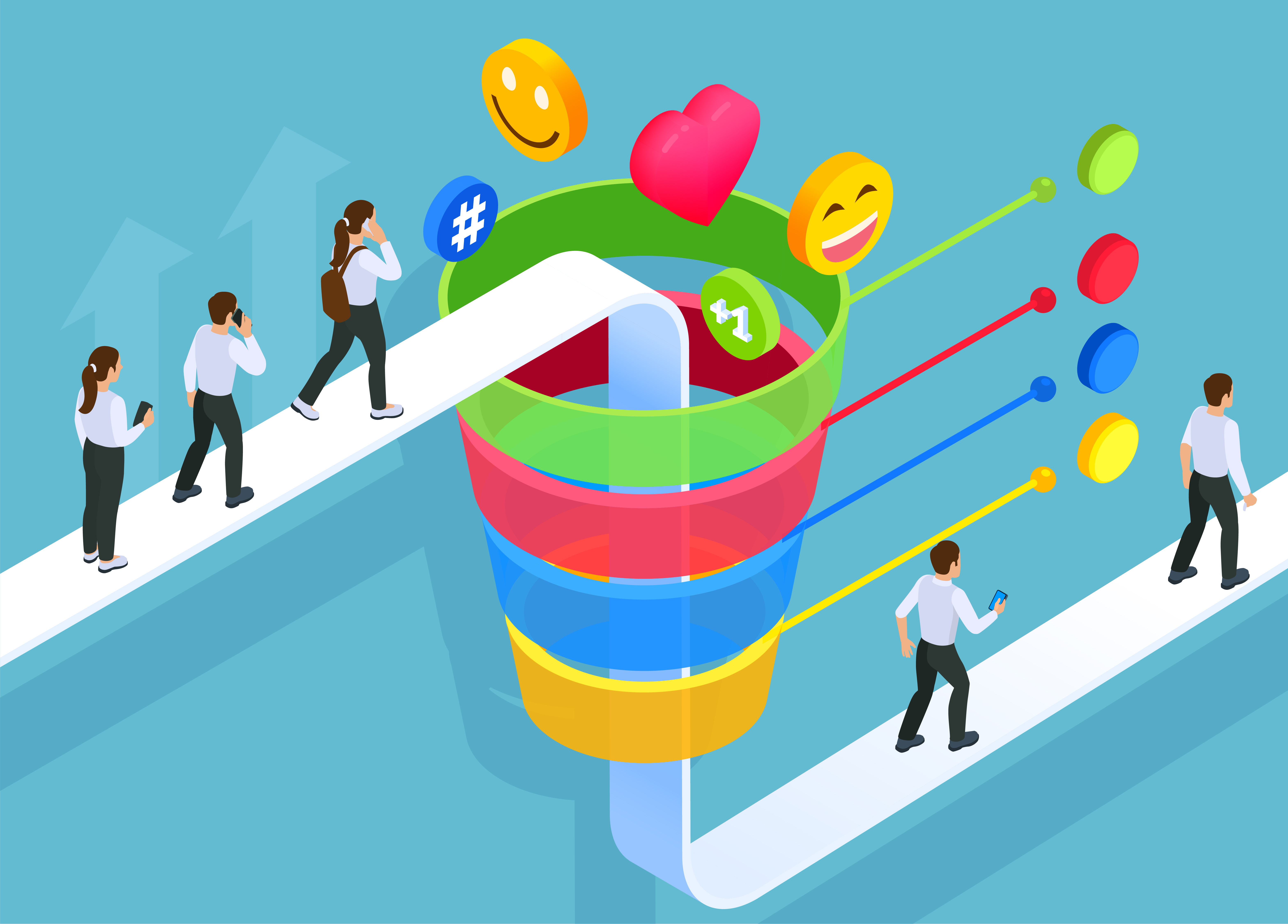 Como estruturar funis de vendas e marketing SaaS para escalar antes do fim do ano